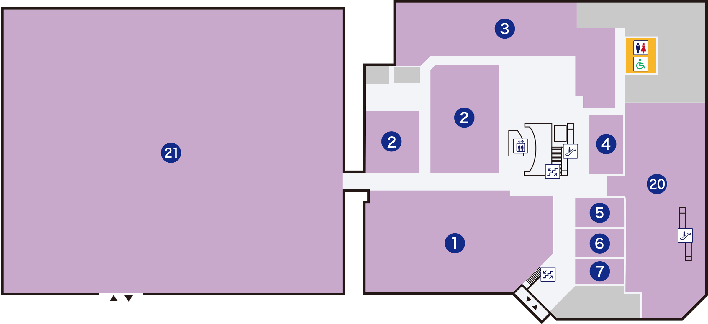 フロアマップ プラザモールなかま 公式
